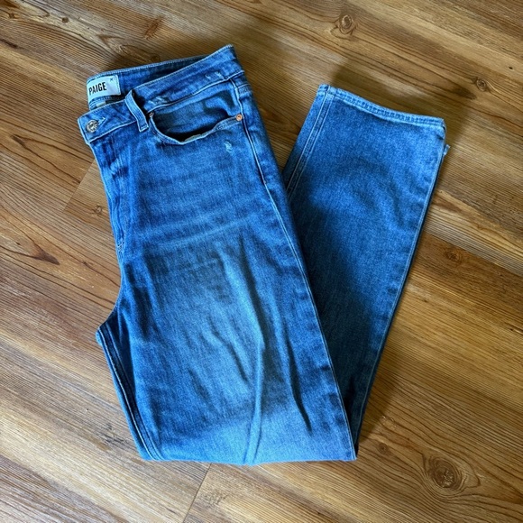 PAIGE Cindy Crop Jeans women’s size 30 - Picture 2 of 10